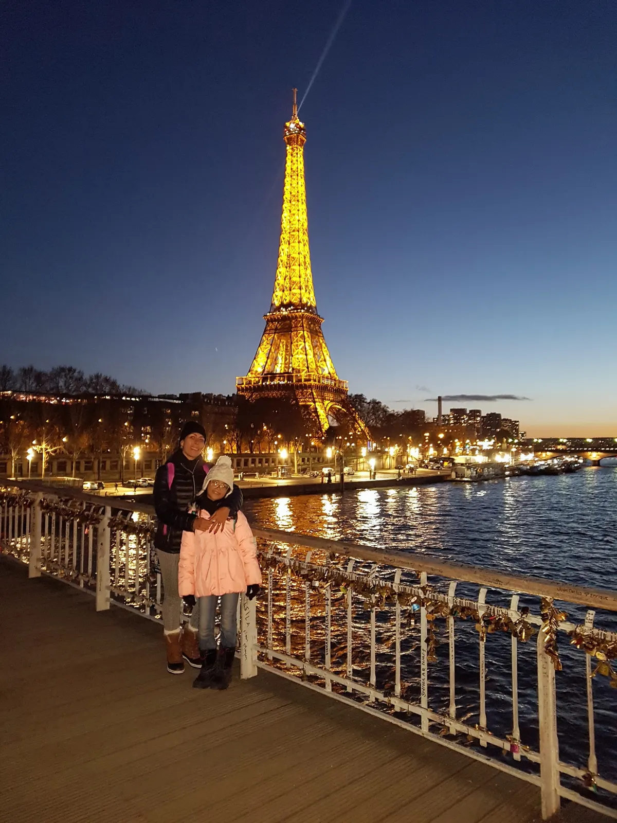 Private transfers and panoramic city tours through illuminated Paris