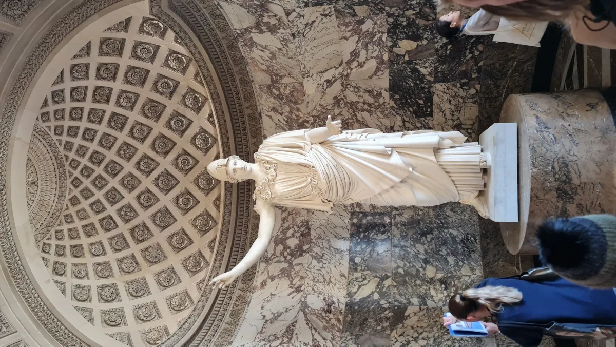 Louvre museum interior for private museum tour